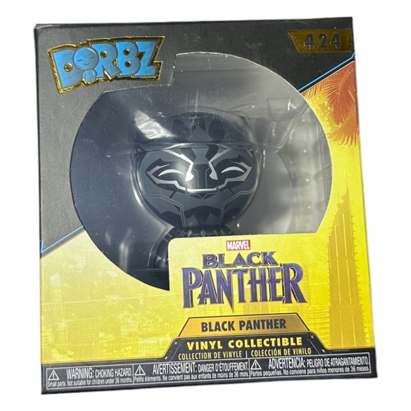 Funko Dorbz Marvel Black Panther #424 Vinyl - Picture 1 of 4